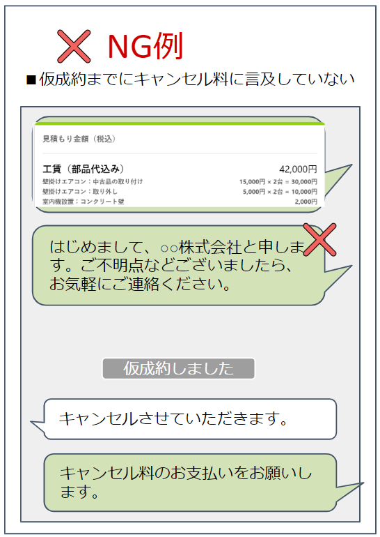 キャンセル料は請求していいですか？ – ミツモア プロ